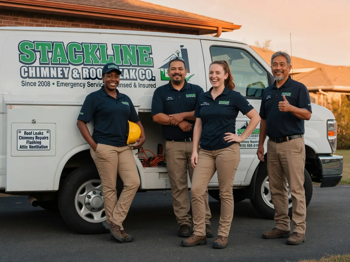 Chimney flashing repair company in Harlingen, TX